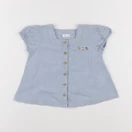 Vertbaudet - blouse bleu - 2 ans