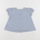Vertbaudet - blouse bleu - 2 ans