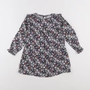 Vertbaudet - robe bleu, blanc - 3 ans