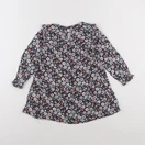 Vertbaudet - robe bleu, blanc - 3 ans