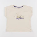Vertbaudet - tee-shirt jaune - 3 ans