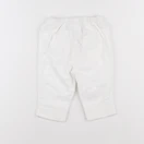 Cyrillus - pantalon blanc - 12 mois
