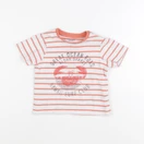 Vertbaudet - tee-shirt blanc - 2 ans