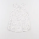 Petit Bateau - pyjama coton blanc, rose - 18 mois