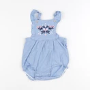 H&M - combinaison bleu - 12/18 mois