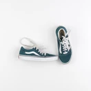 Vans - tennis à scratch/ lacets vert - pointure 32