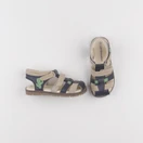 Vertbaudet - sandales beige, bleu - pointure 28