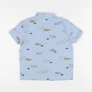 Zara - chemise bleu - 4/5 ans