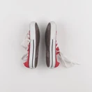 Converse - tennis à scratch/ lacets rouge - pointure 27