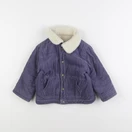 Boutchou - veste doublé, réversible bleu - 36 mois