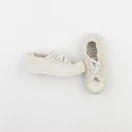 Bensimon - tennis à scratch/ lacets beige - pointure 28