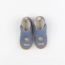 Vertbaudet - chaussons bleu - pointure 24