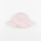 Vertbaudet - chapeau blanc, rose - 3 mois