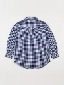 GAP - chemise blanc, bleu - 8 ans