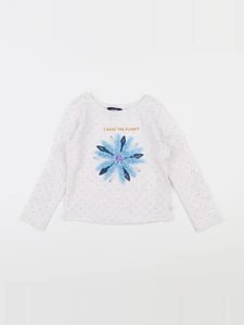 Okaidi - tee-shirt blanc - 3 ans