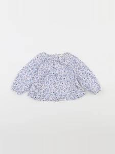 Tape à l'oeil - blouse blanc, bleu - 3 mois