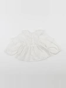Zara - blouse blanc - 12/18 mois