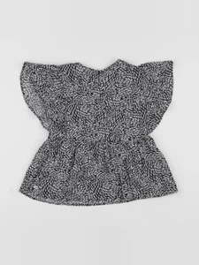 IKKS - blouse noir - 8 ans