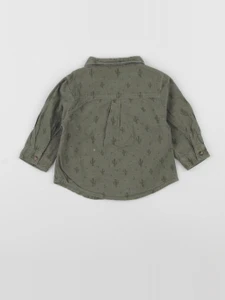 Tape à l'oeil - chemise vert - 6 mois