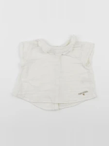 Eden & Victor - blouse blanc - 6 mois