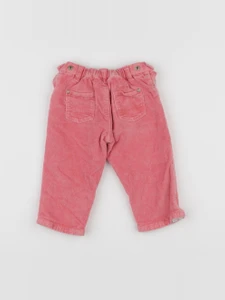 Petit Bateau - pantalon rose - 12 mois