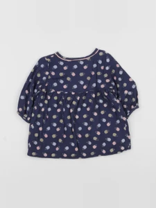 Cadet Rousselle - robe bleu - 6 mois