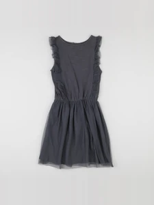Monoprix - robe gris - 10 ans