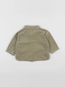 Vertbaudet - veste vert - 12 mois
