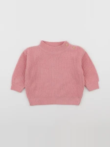 H&M - pull rose - 6/9 mois