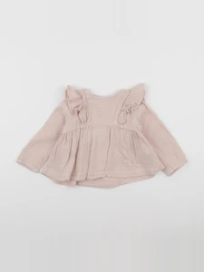 Vertbaudet - blouse rose - 12 mois
