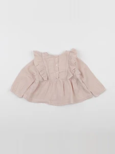 Vertbaudet - blouse rose - 12 mois