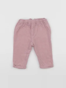 Vertbaudet - pantalon rose - 9 mois