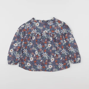 Vertbaudet - blouse bleu - 3 ans