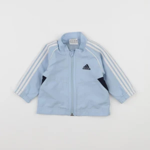 Adidas - sweat bleu - 3/6 mois