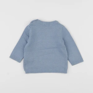 Vertbaudet - pull bleu - 6 mois