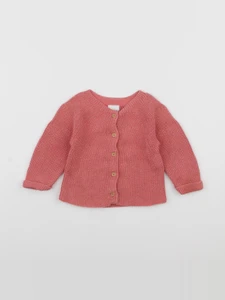 Tape à l'oeil - gilet rose - 12 mois