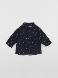 Vertbaudet - chemise bleu - 3 mois