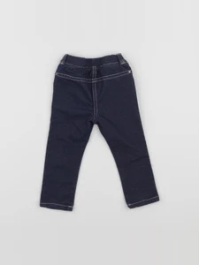 Vertbaudet - jegging bleu - 9 mois