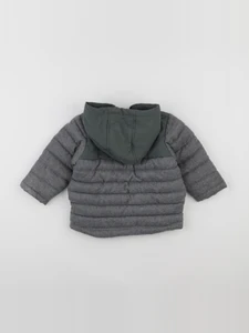 Vertbaudet - manteau gris - 18 mois