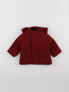 Jacadi - manteau rouge - 6 mois