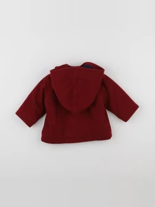 Jacadi - manteau rouge - 6 mois