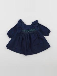 Jacadi - robe bleu - 1 mois