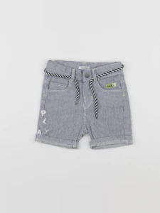 IKKS - short blanc, bleu - 12 mois
