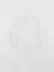H&M - chemise blanc - 6/9 mois