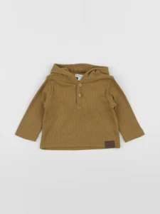 Vertbaudet - tee-shirt jaune - 6 mois