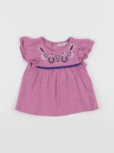 IKKS - tee-shirt violet - 6 mois