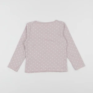 Vertbaudet - maillot de corps rose - 4 ans