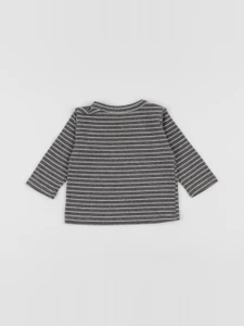 1+ In the family - tee-shirt gris - 3 mois