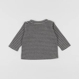 1+ In the family - tee-shirt gris - 3 mois