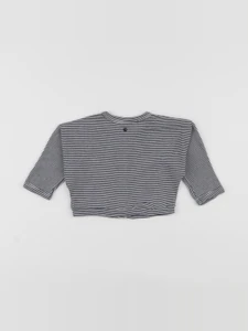 Petit Bateau - gilet bleu - 6 mois